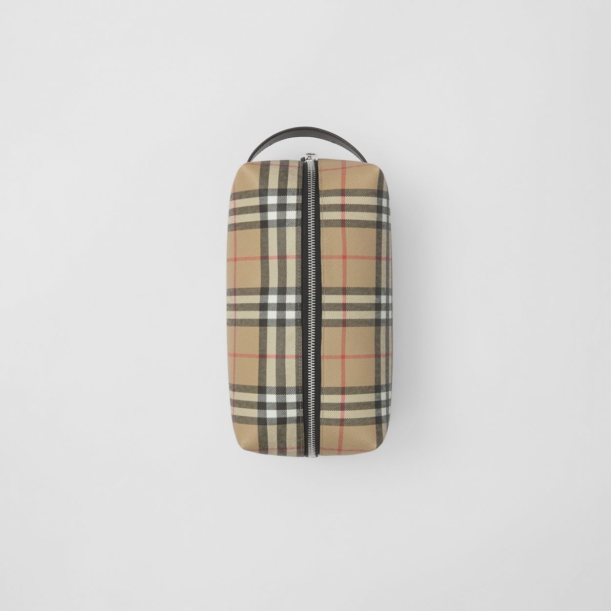 Vintage Check Travel Pouch - 4