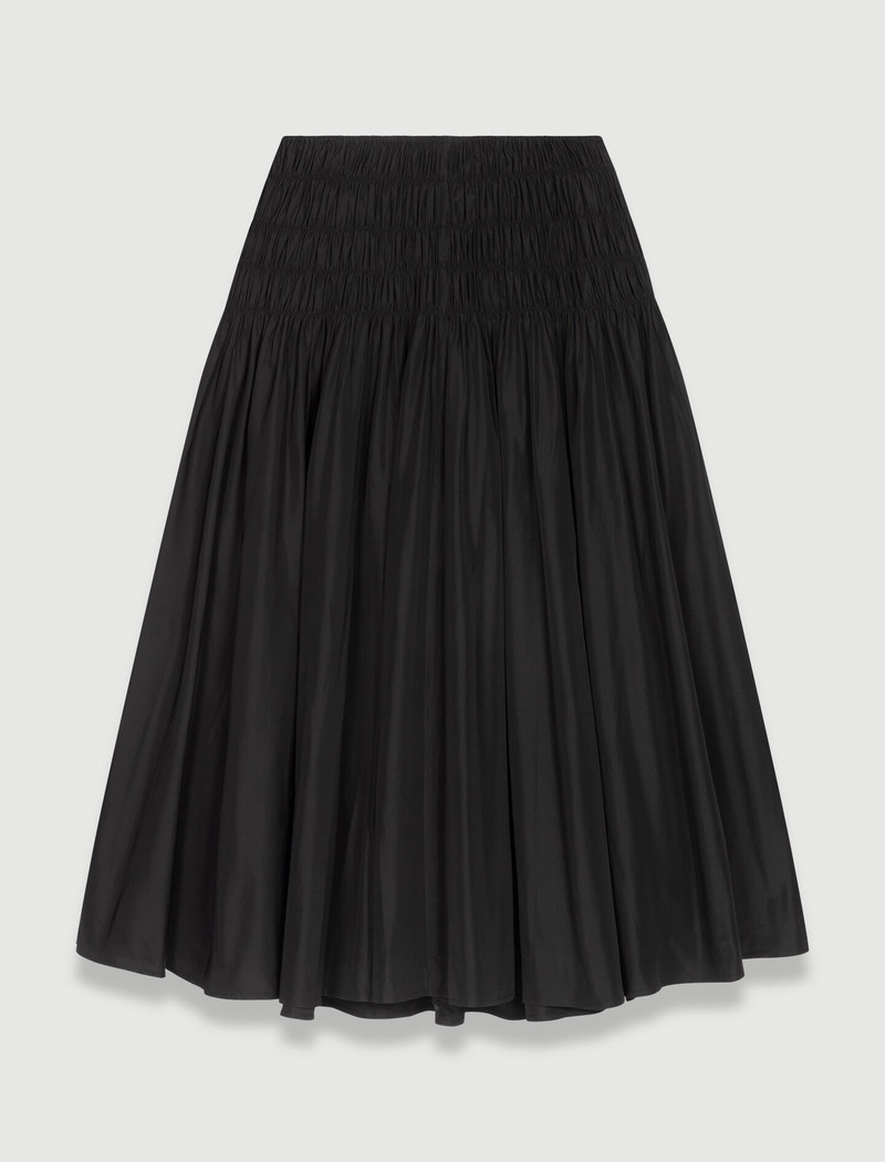 Smocked maxi skirt 1