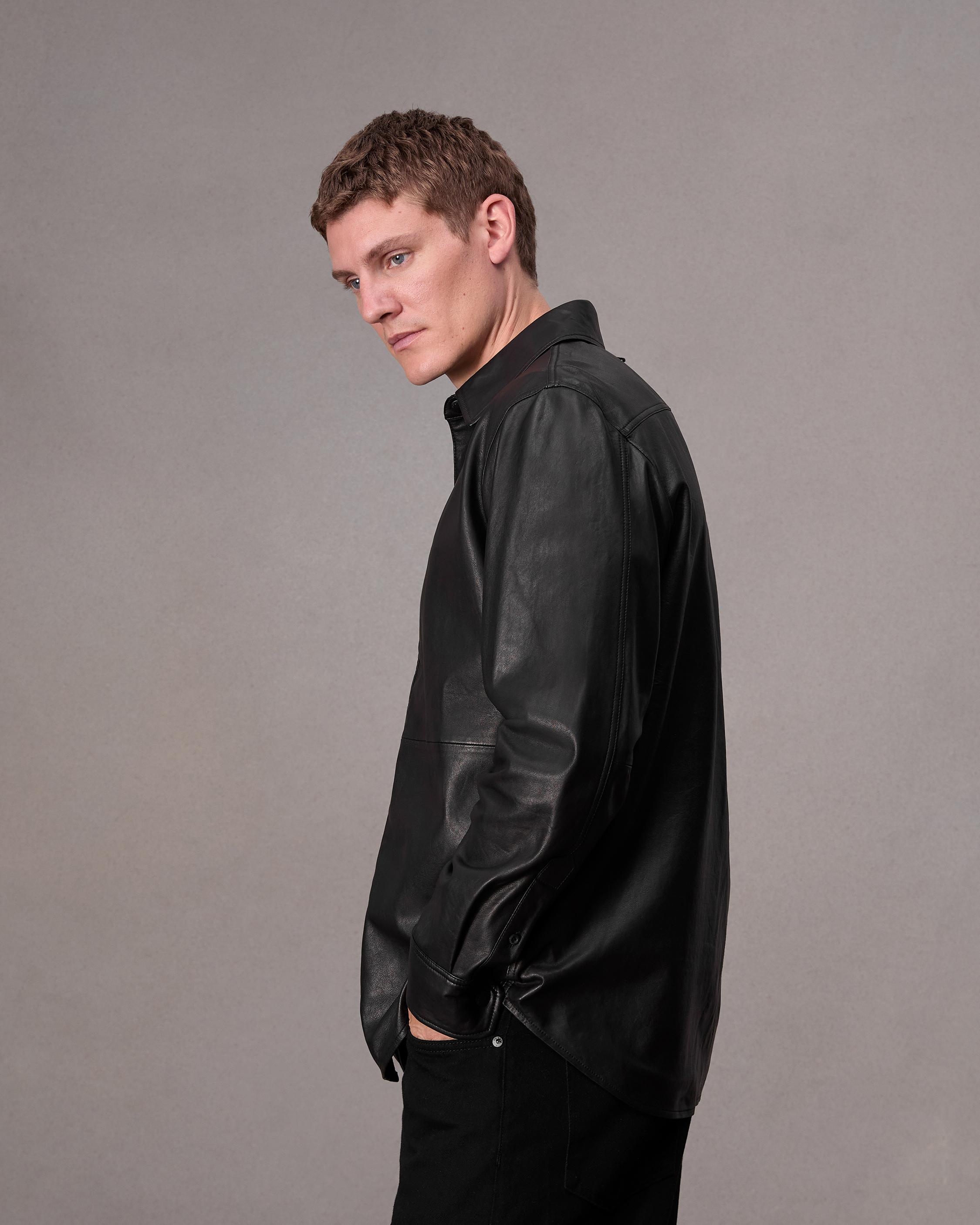 Jonas Leather Shirt - 4