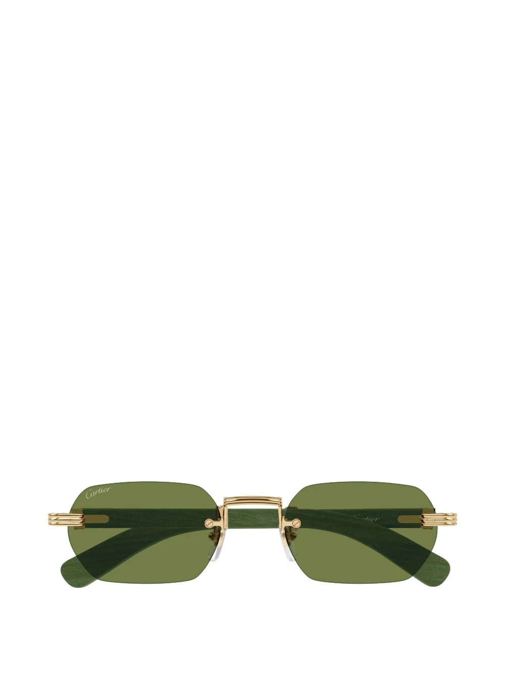 rectangle-frame sunglasses - 1