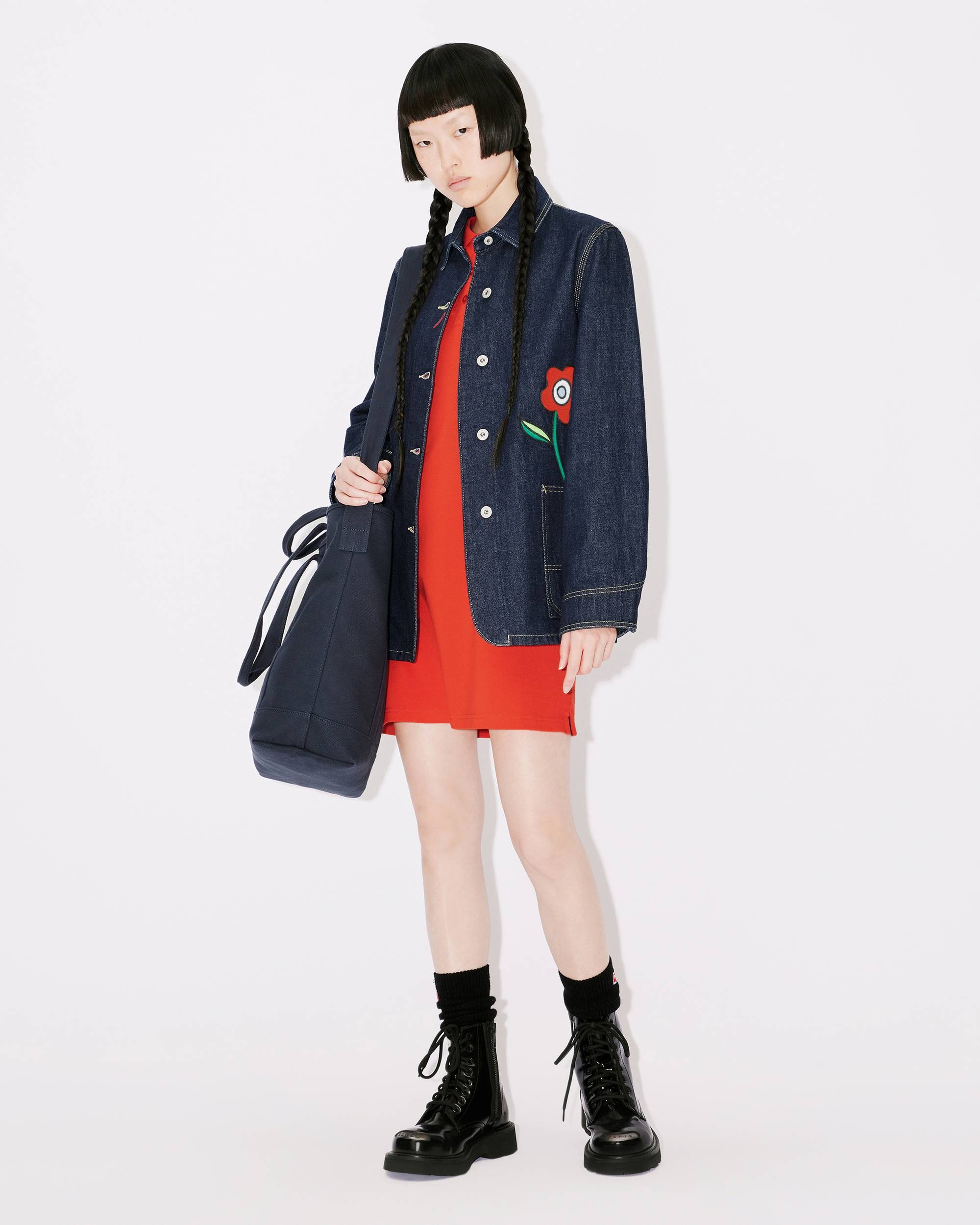 'Rue Vivienne' denim workwear jacket - 5