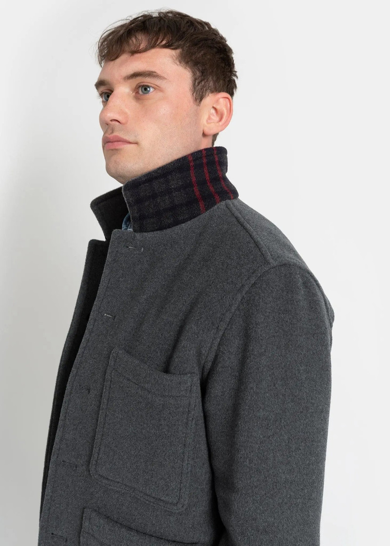 Men's Ainslie Donkey Jacket Grey 4