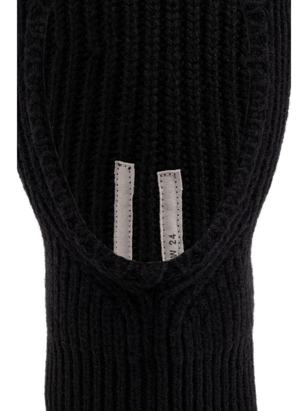 ribbed-knit balaclava - 4