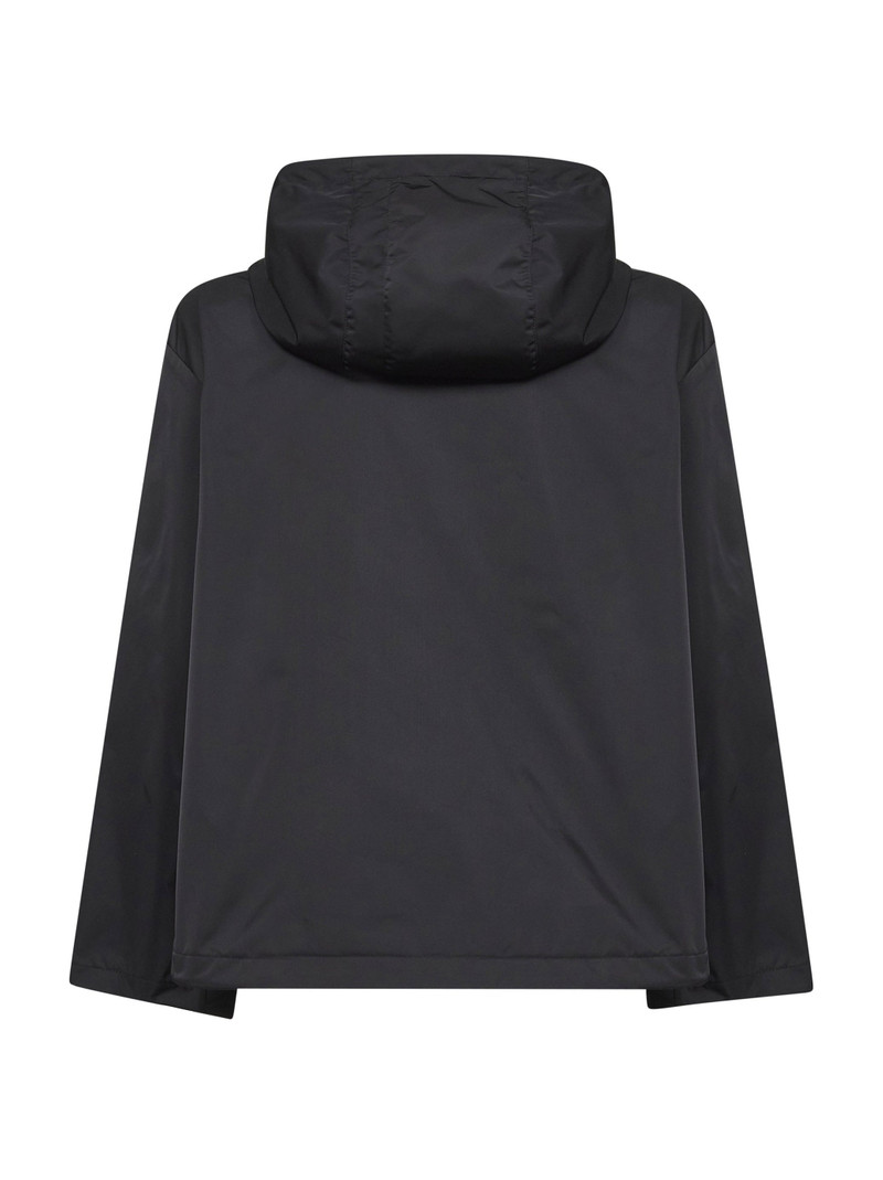 Moncler Black Cassiopeia hooded jacket outlook