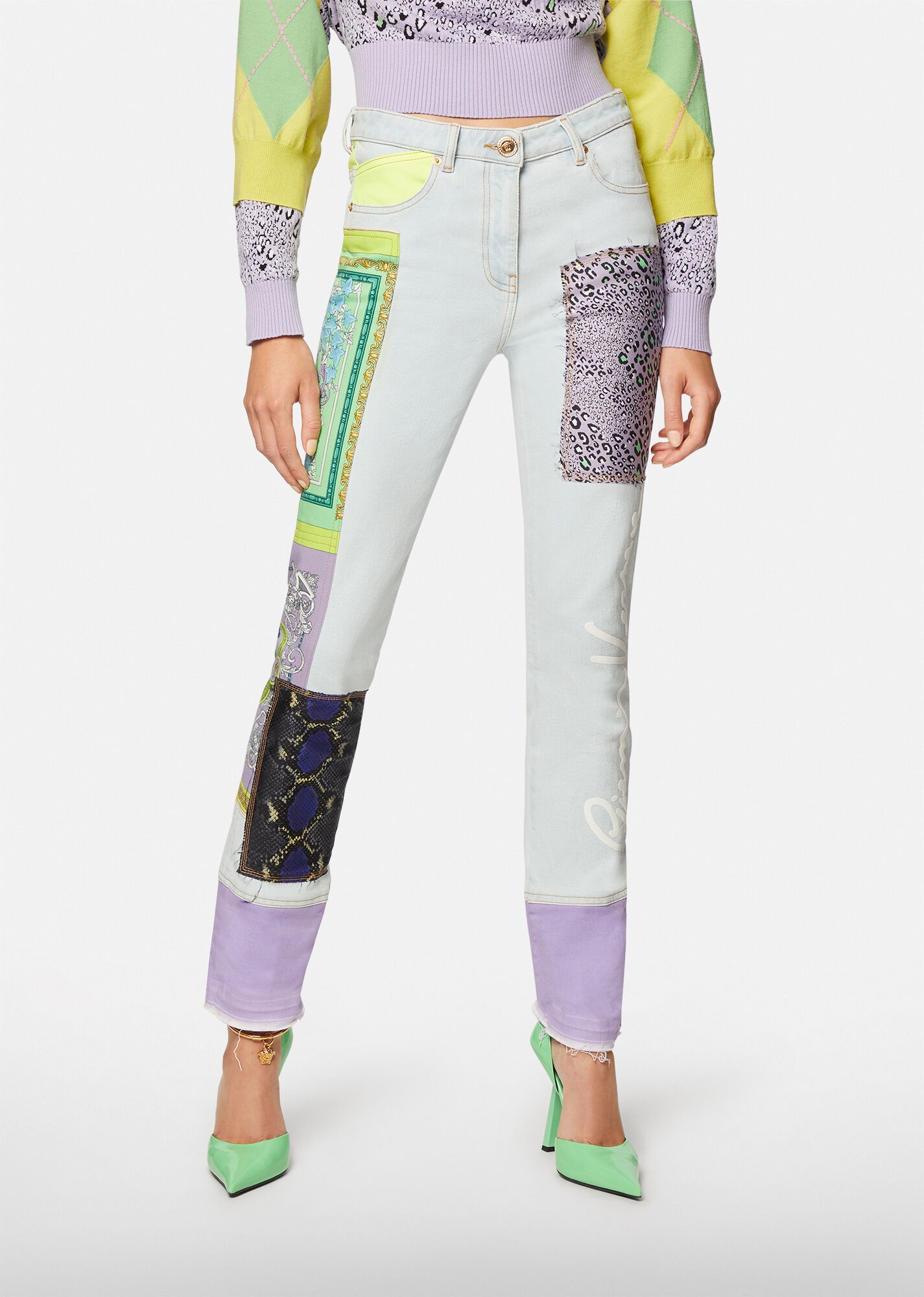 Patchwork Jeans - 2