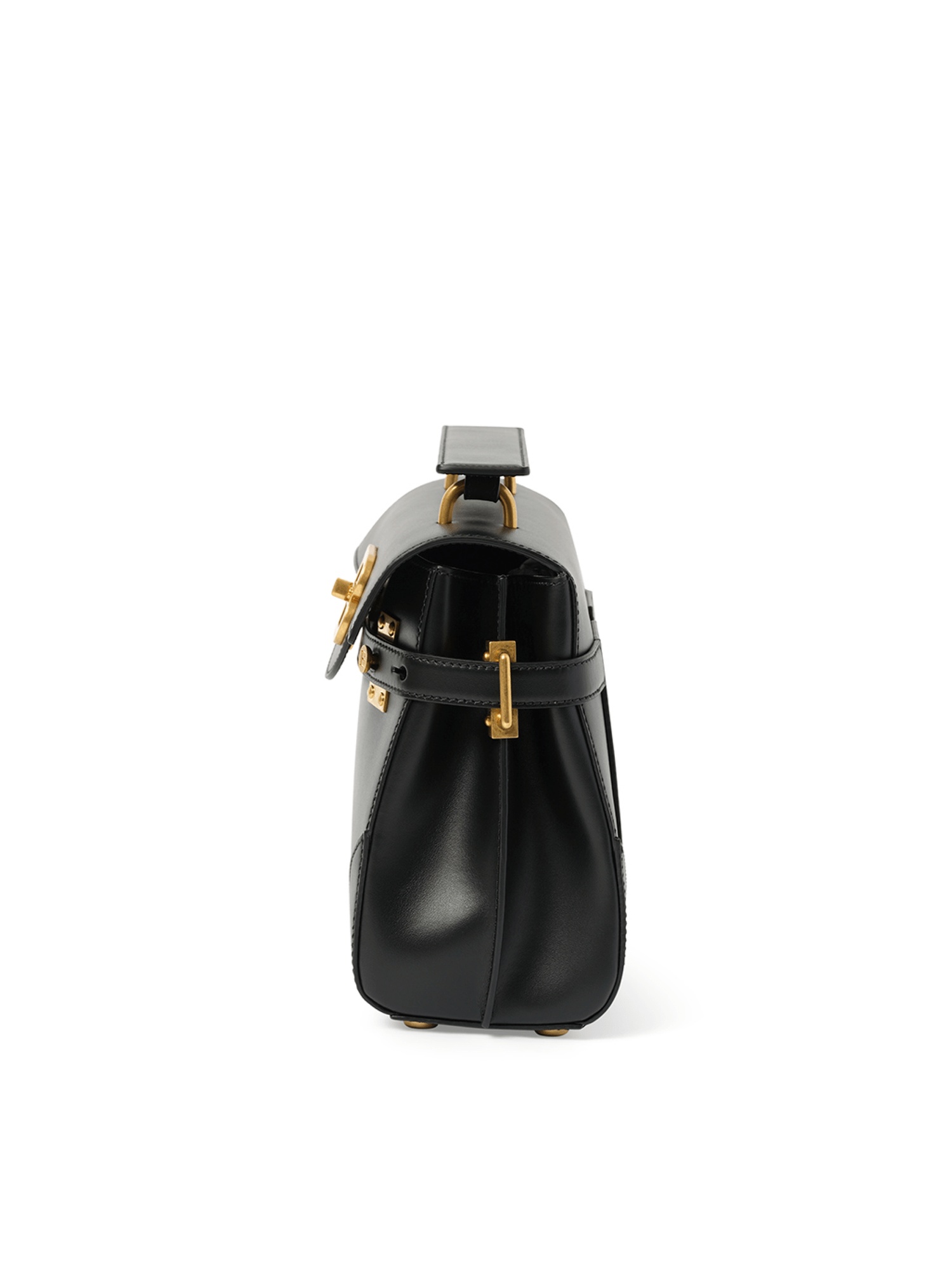 B-Buzz 23 Calfskin Bag in Black - 3