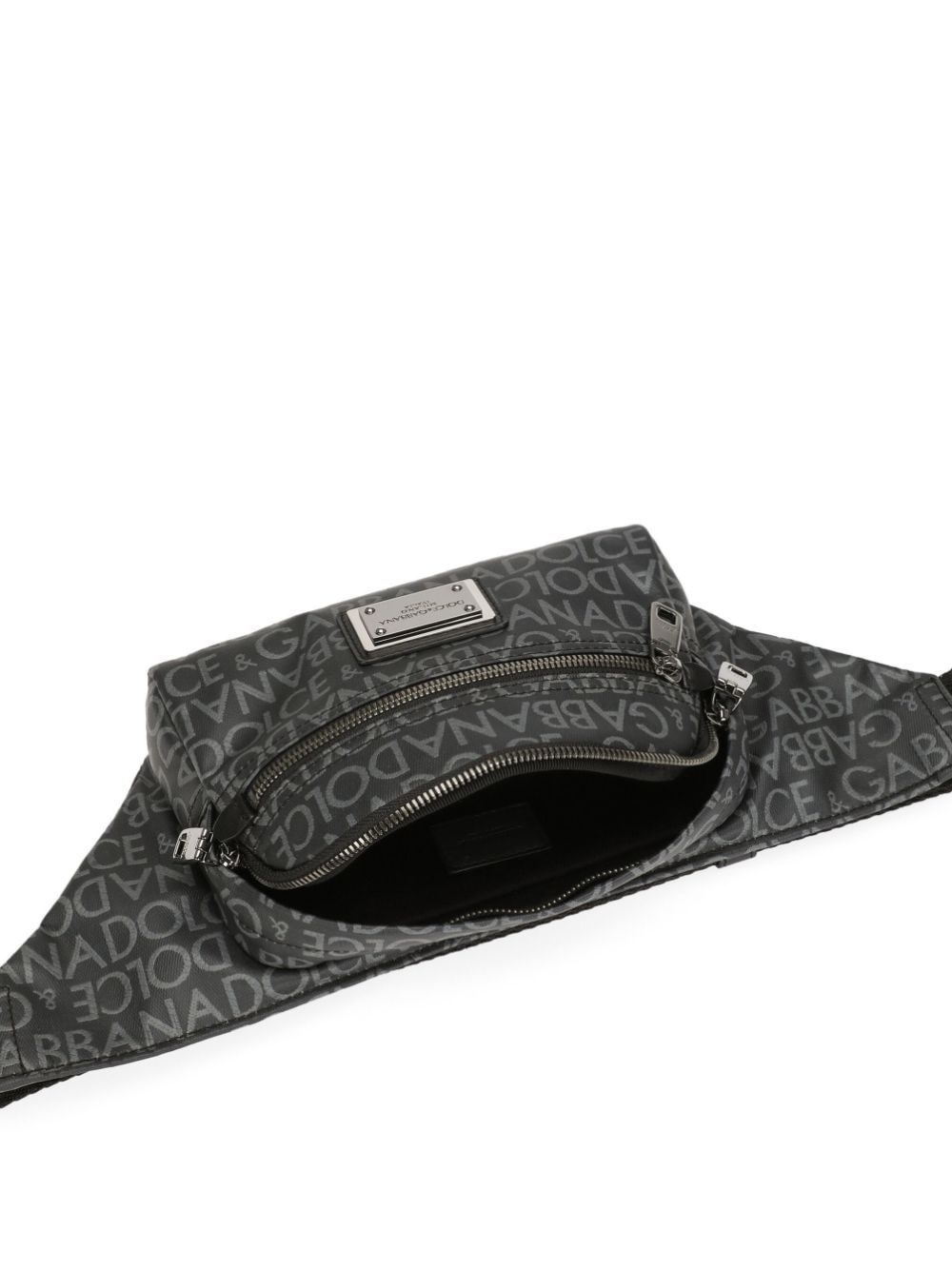 logo-jacquard belt bag - 5