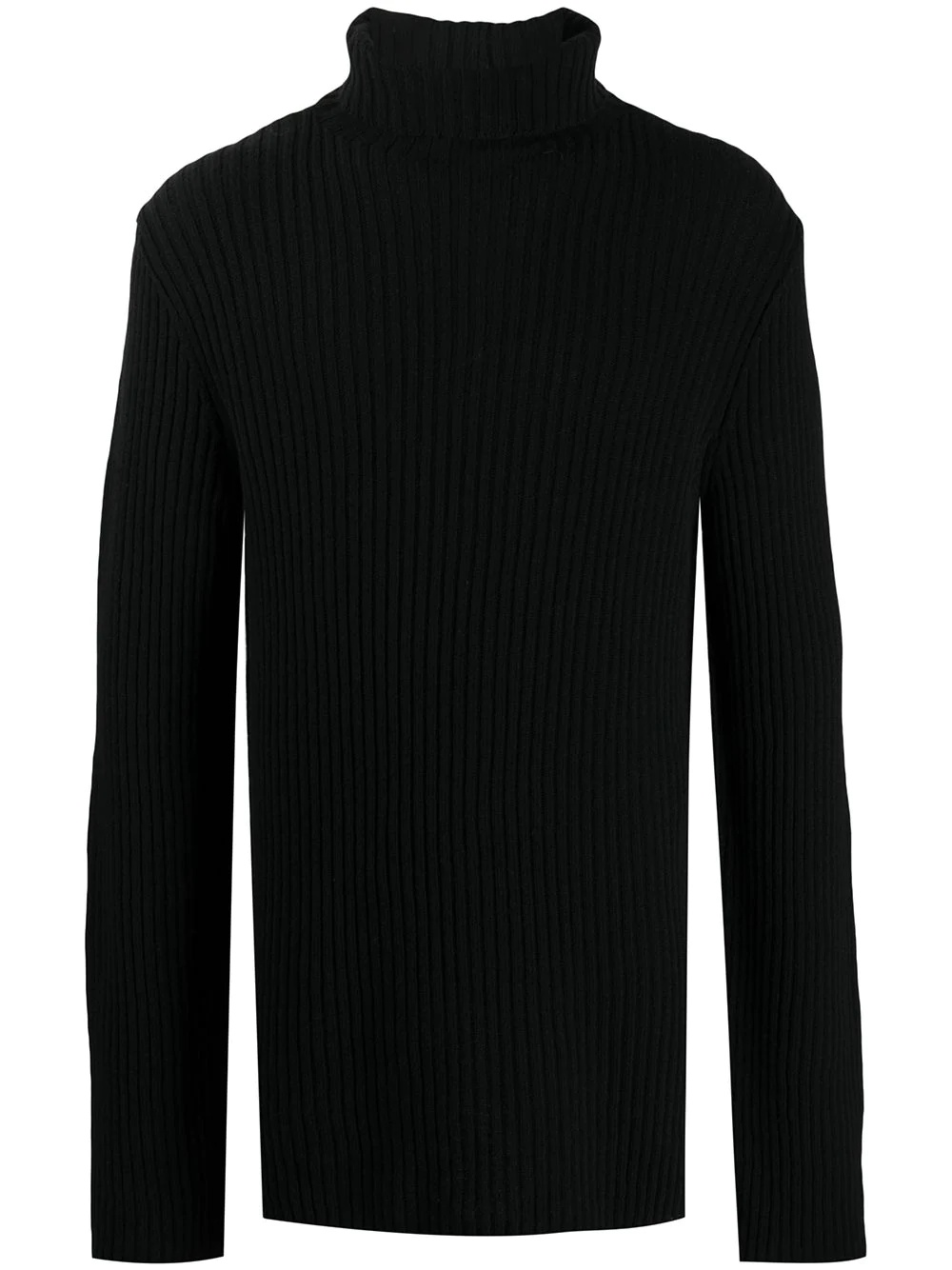 knitted turtleneck jumper - 1