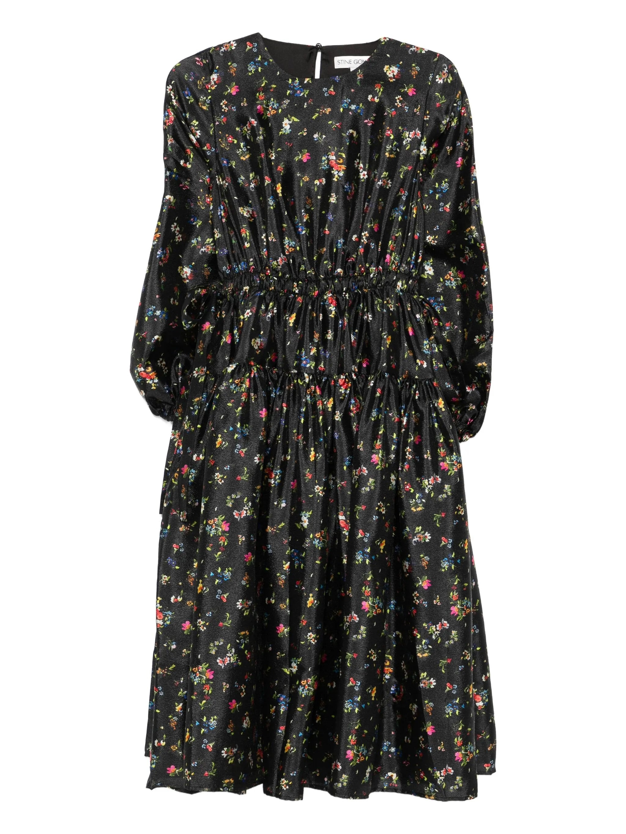 Stine Goya Floral-print Midi Dress - 1