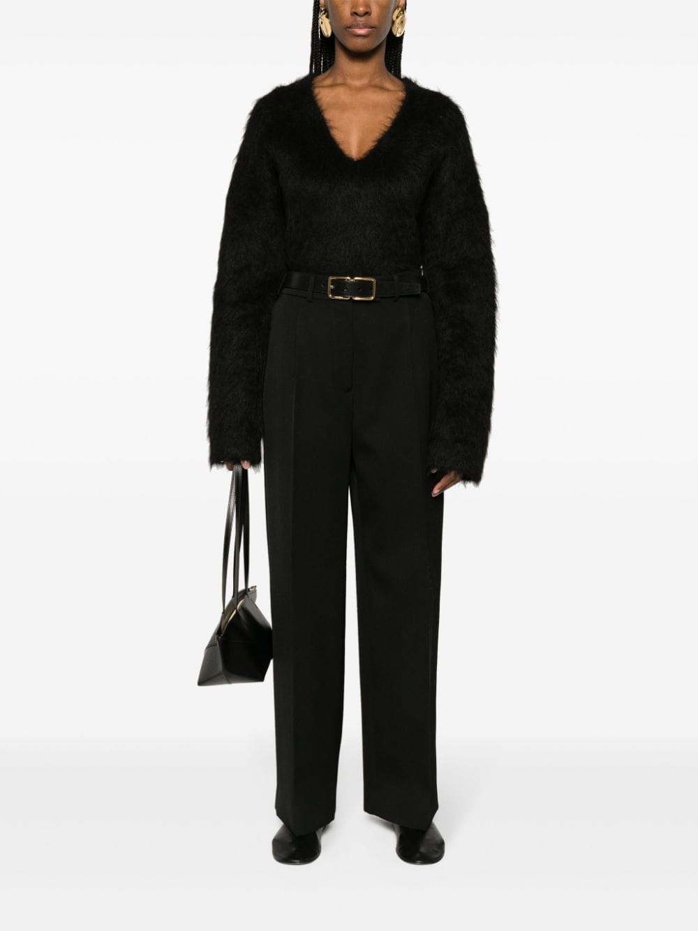 brushed wool jumper - 2