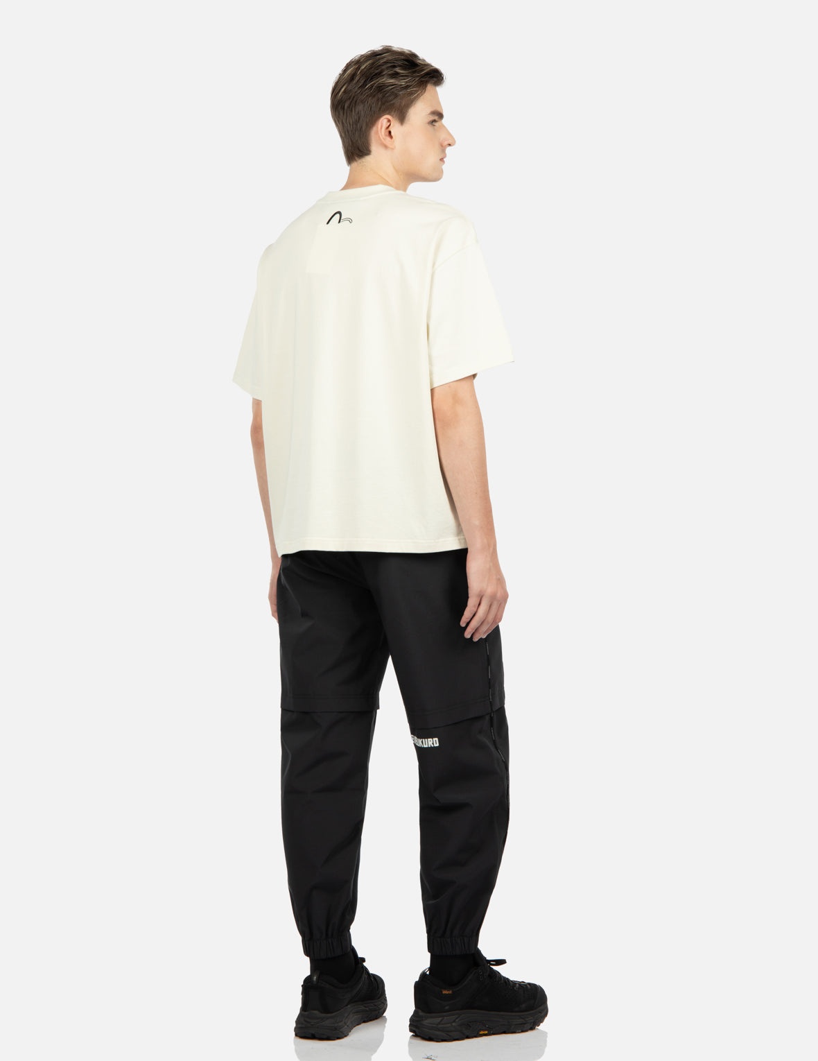 Moving Seagull Print Sweatpants - 3