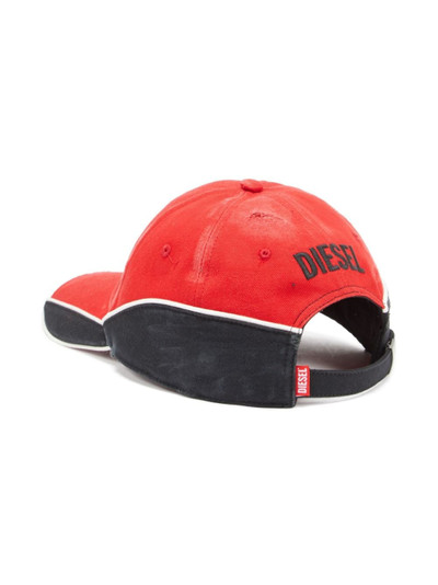 Diesel C-DALE logo-embroidered cap outlook