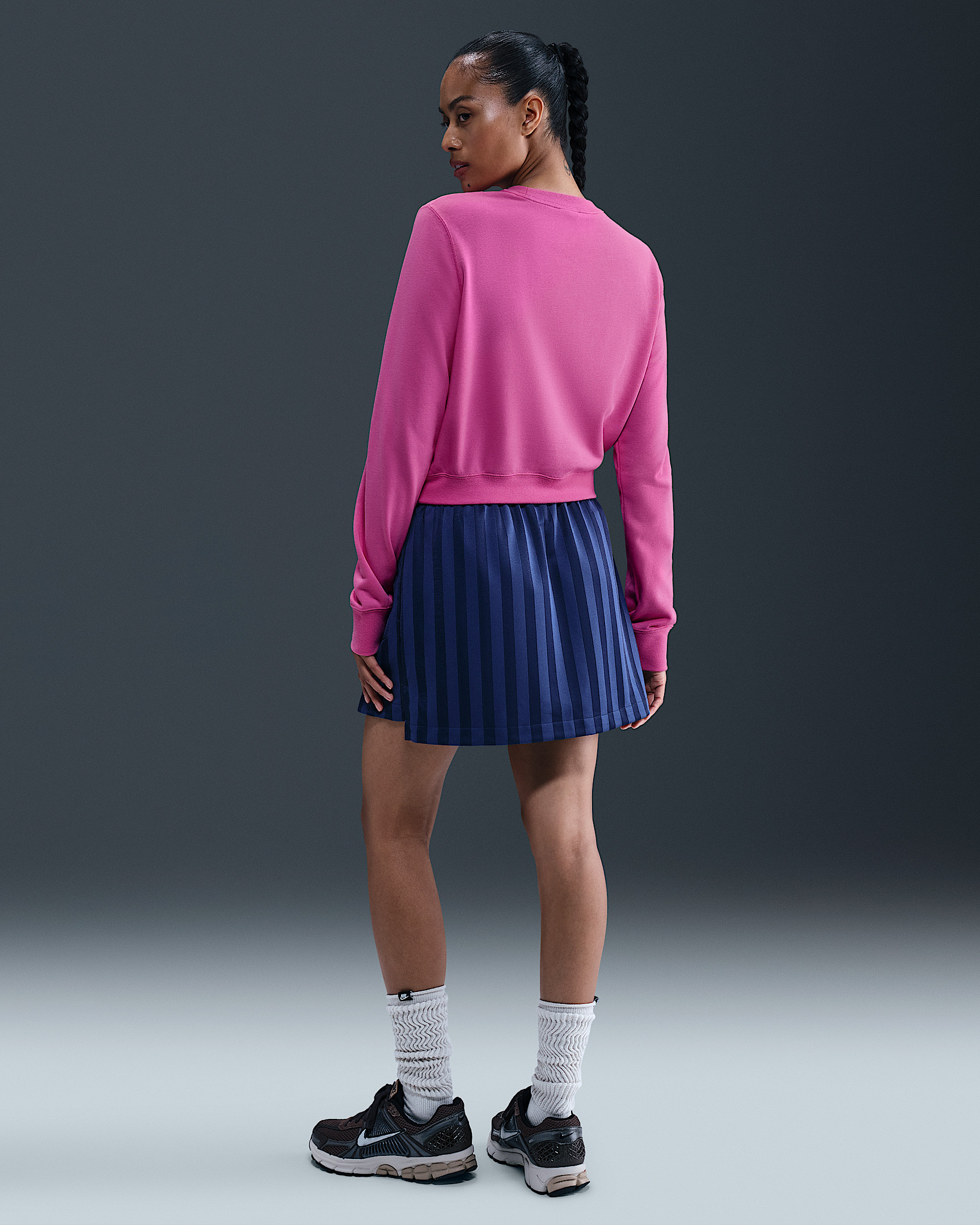 Nike Sportswear Chill Terry Women's Crew-Neck French Terry Sweatshirt - 5