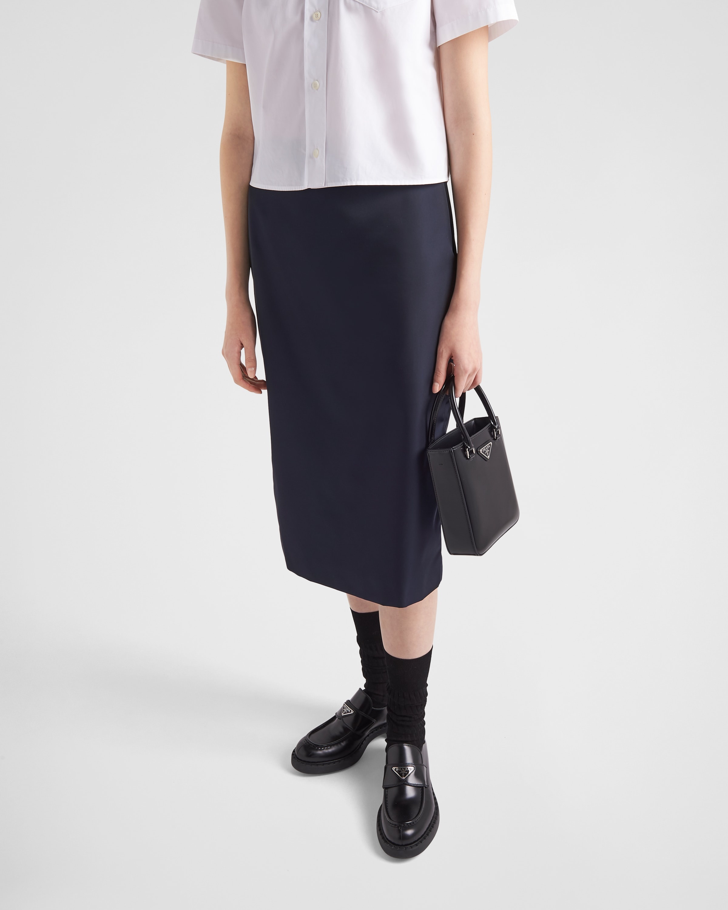 Re-Nylon pencil skirt - 3