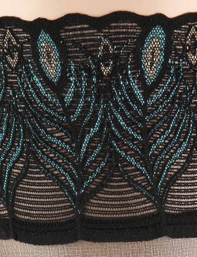 FALKE Lunelle Peacock stockings outlook