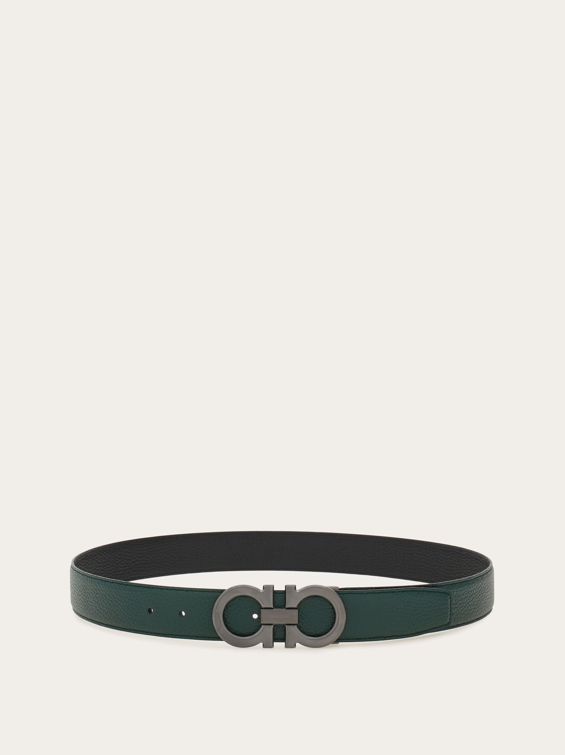 Reversible and adjustable Gancini belt - 3