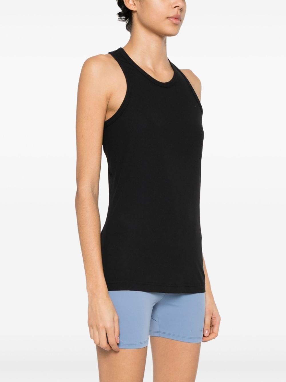 fine-ribbed tank top - 3