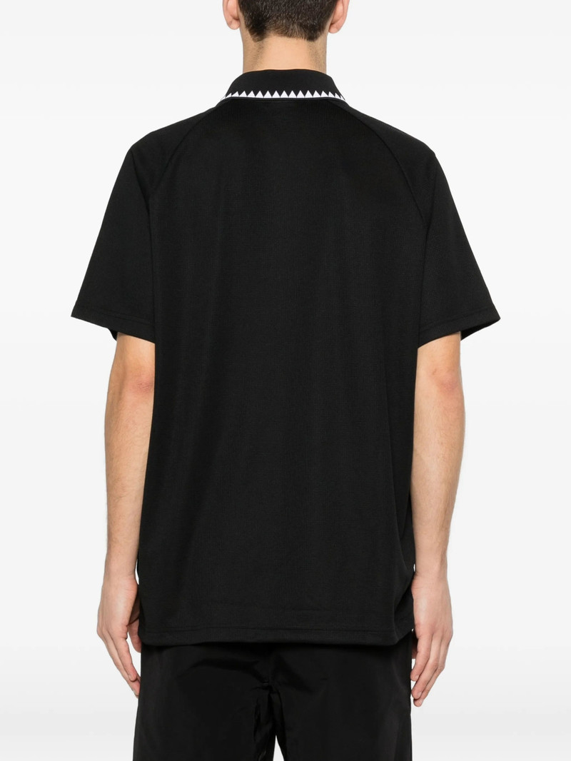 Adidas Striped-detail Polo Shirt 3