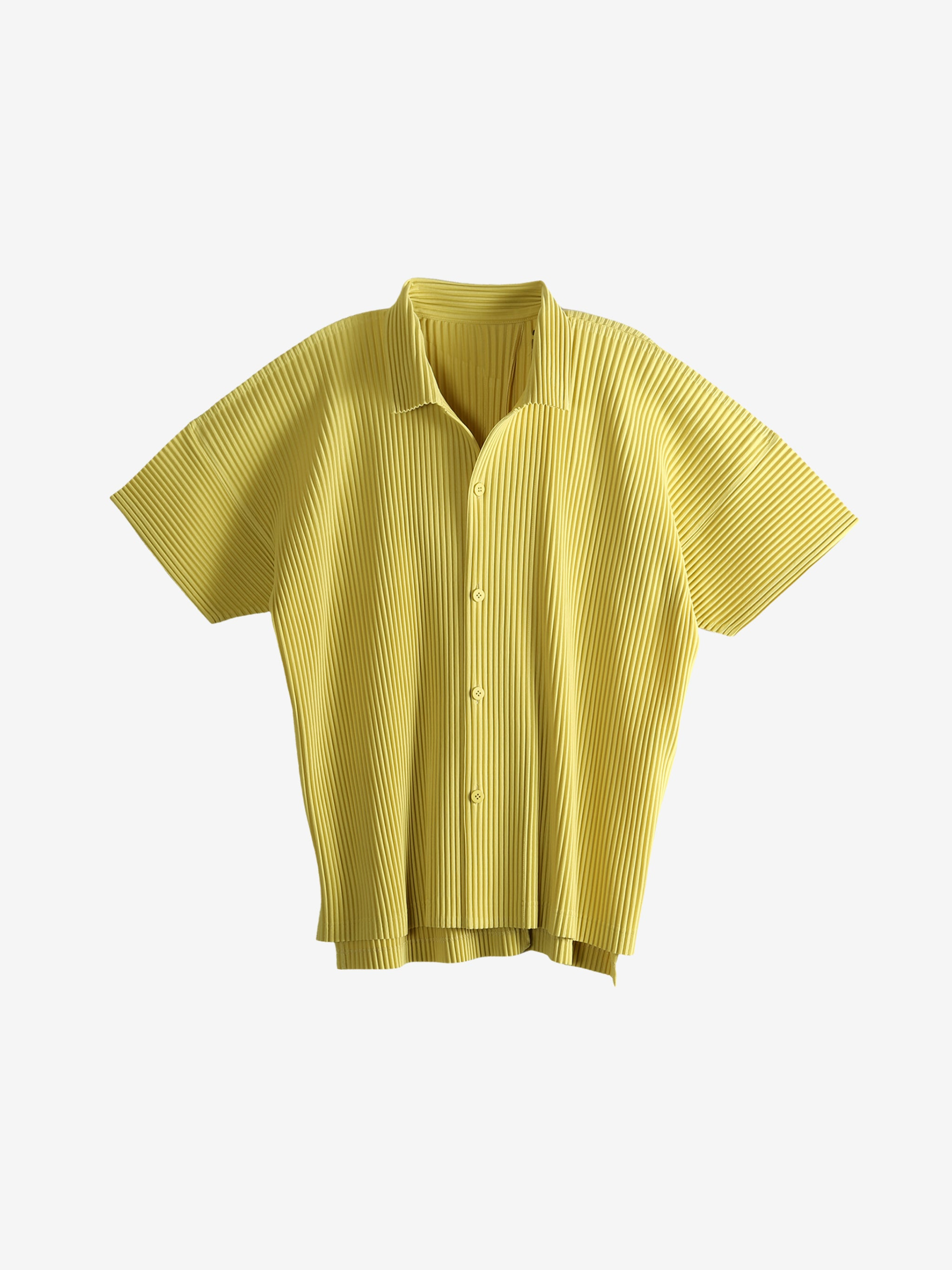 HOMME PLISSE ISSEY MIYAKE - Men Monthly Colors: July Open Collar Shirt - 5
