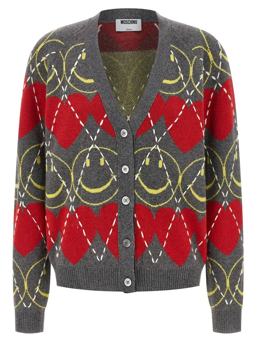 Moschino 'Smiley®' Cardigan - 1