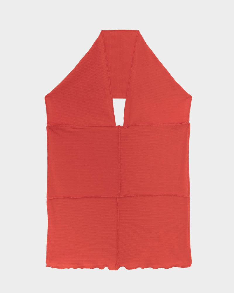 Cinder Halter Top - Fine Organic Cotton Rib 5