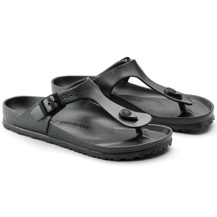 Birkenstock Gizeh Essentials EVA Metallic Sandals 'Anthracite' 1001505 - 2