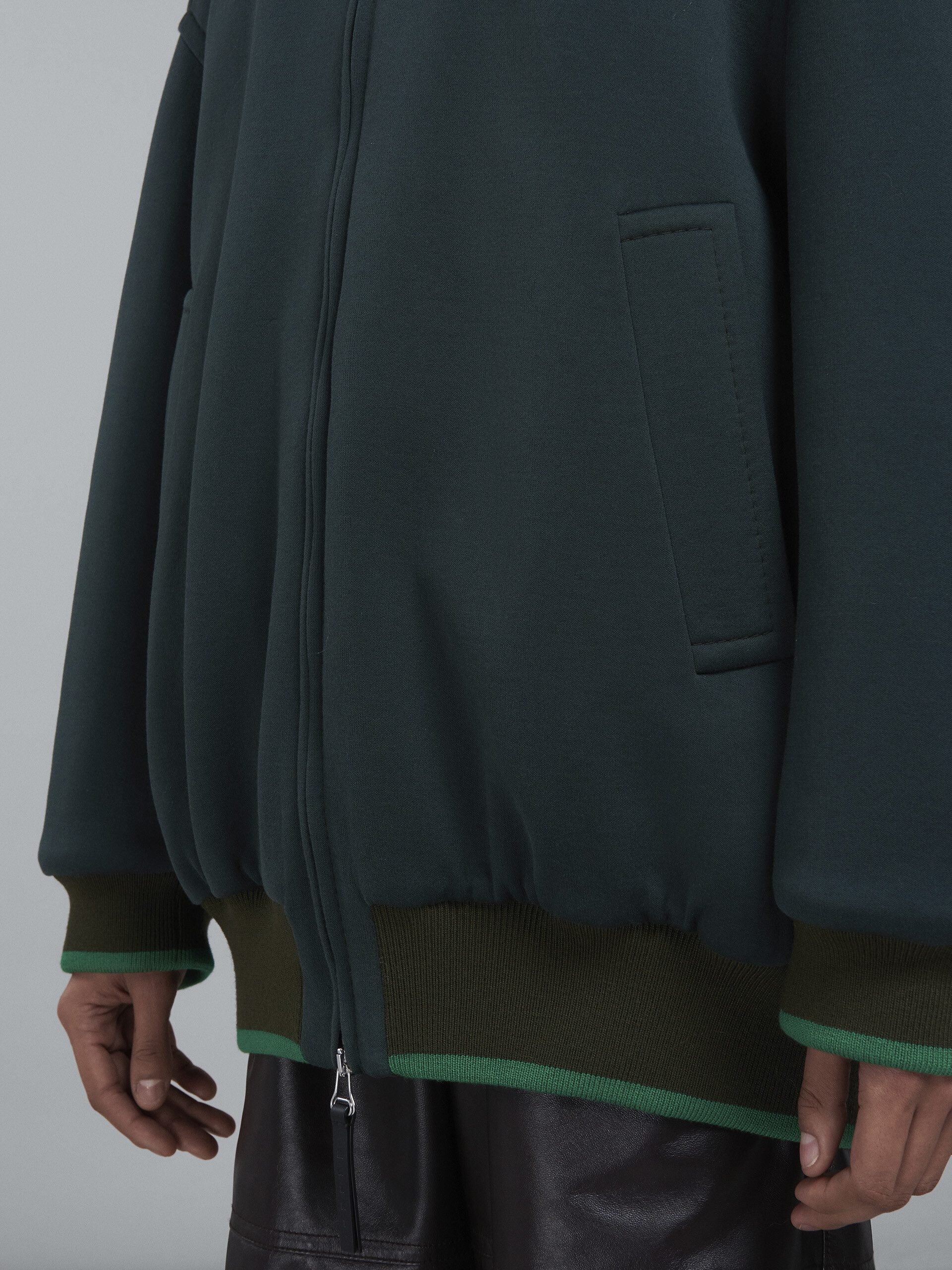 JERSEY LONG JACKET - 5
