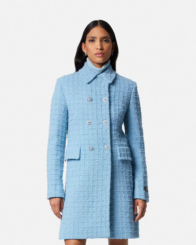 Heritage Tweed A-line Long Coat 4