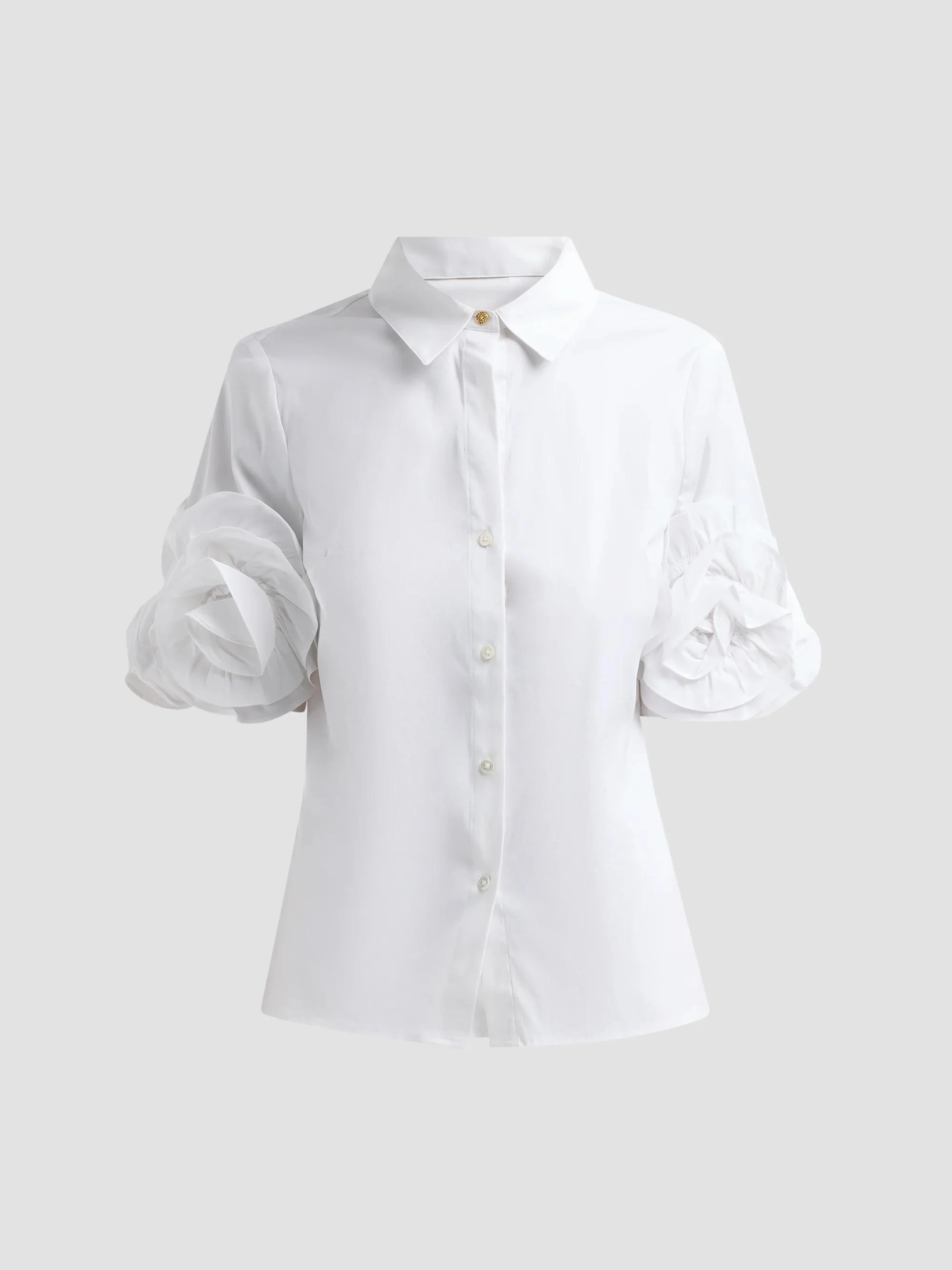 Women's The Flower Lilly Shirt - Resort White - 1