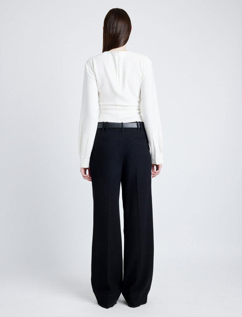 Uma 바지 에 Melange Twill Suiting 4