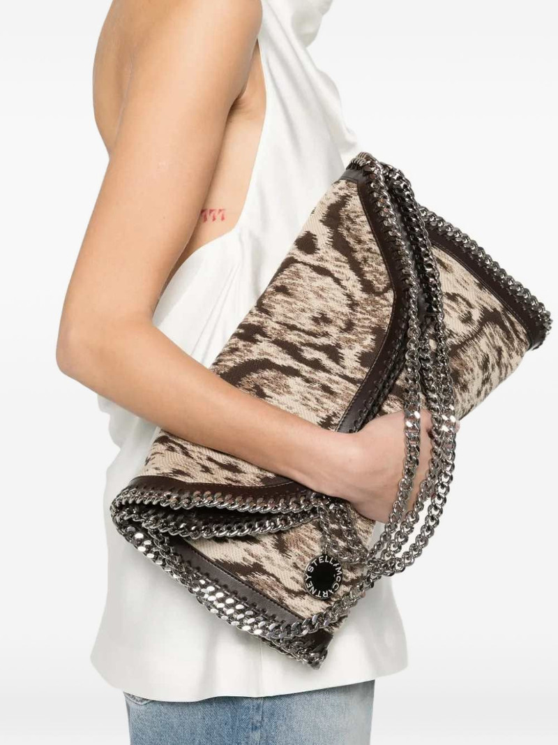 Stella McCartney animal-print shoulder bag outlook