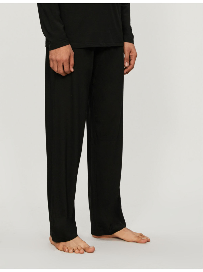 Derek Rose Basel stretch-modal trousers outlook