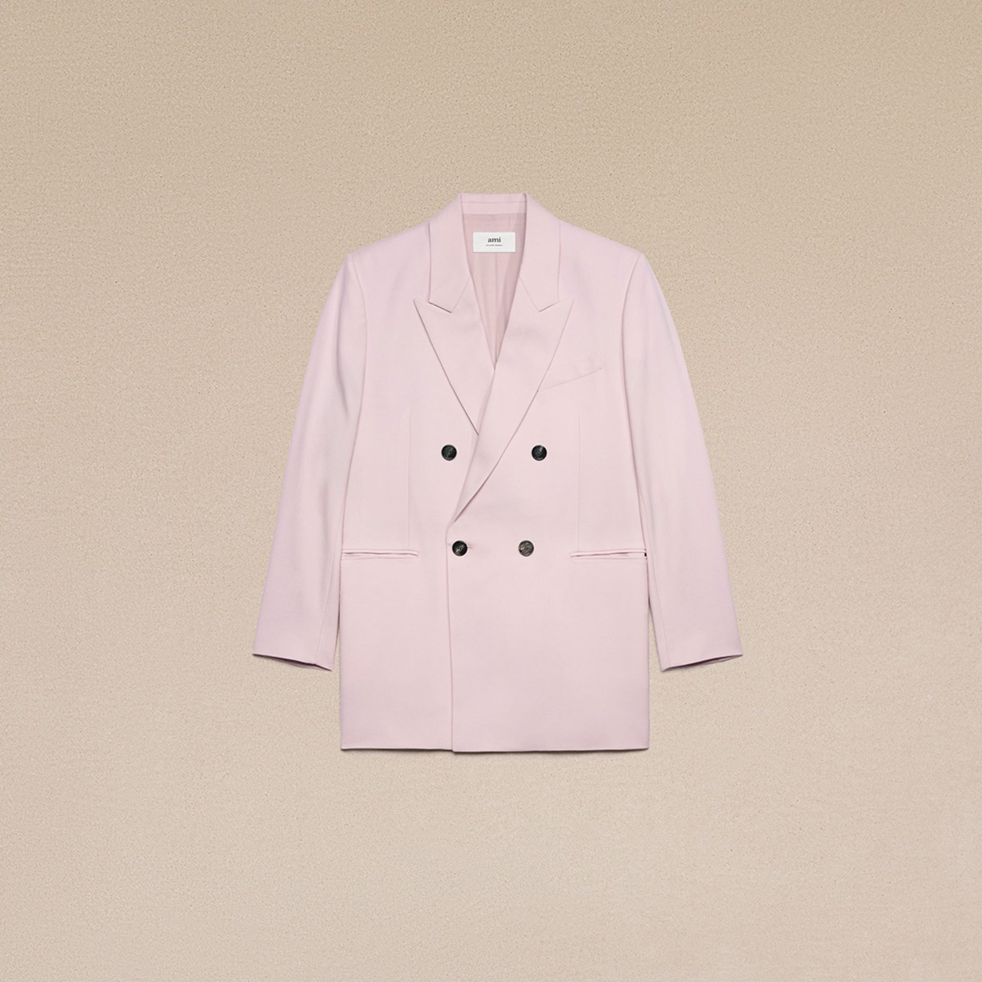 Double Breasted Oversized Jacket - 2