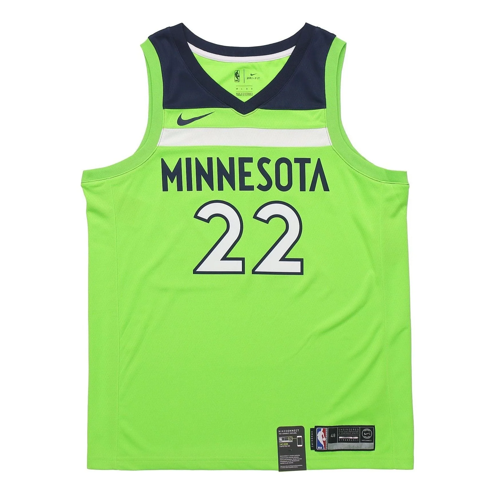 Nike Minnesota Timberwolves Andrew Wiggins NBA Jersey Green 877213-313 - 1