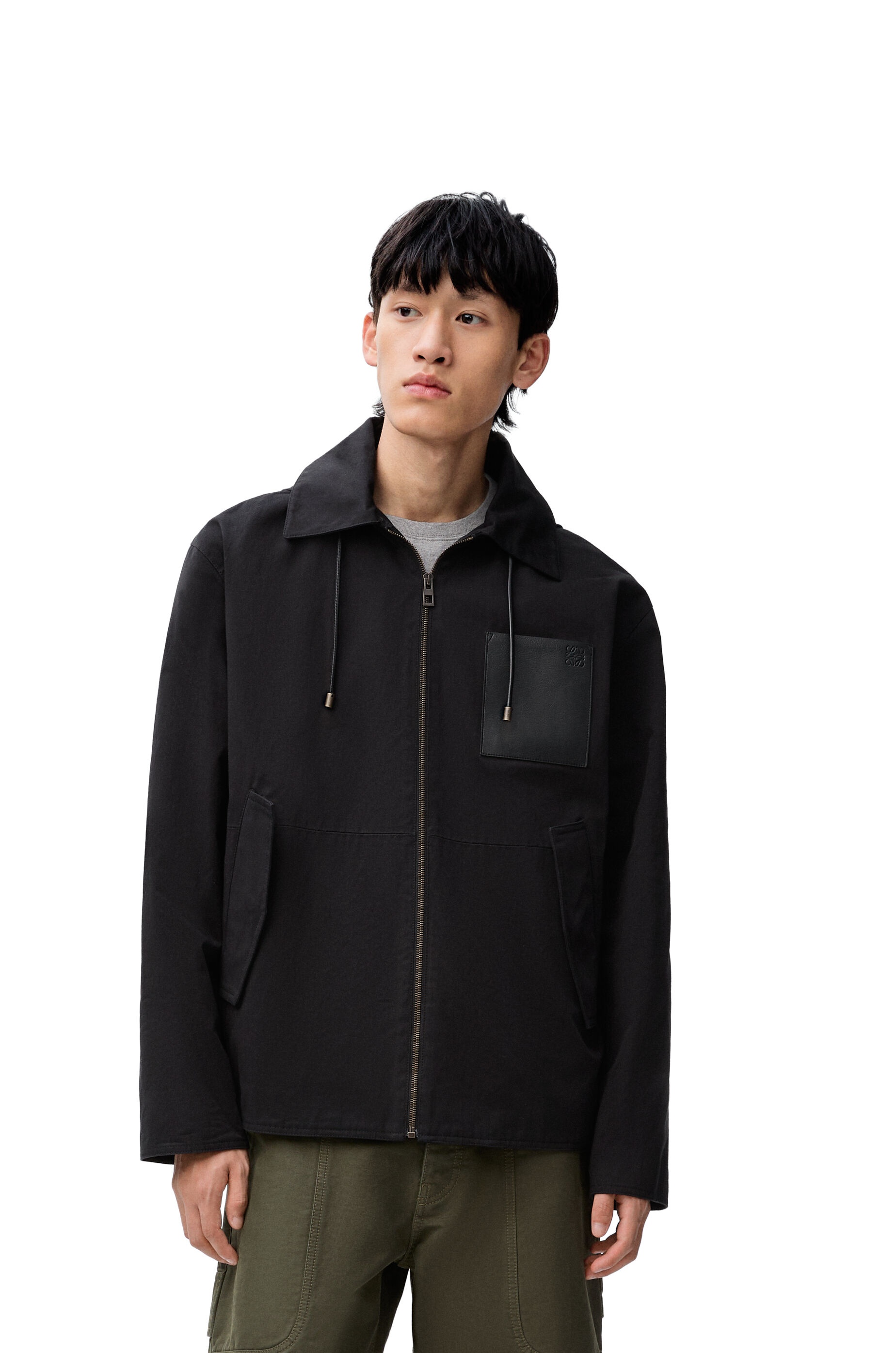 Hooded jacket in nylon - 3