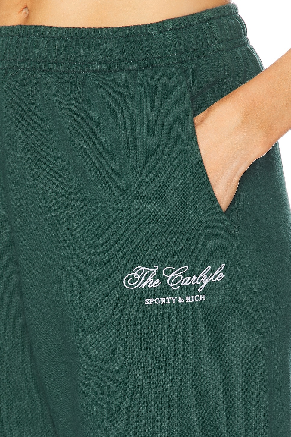 X Hotel Carlyle Script Embroidered Sweatpant - 6