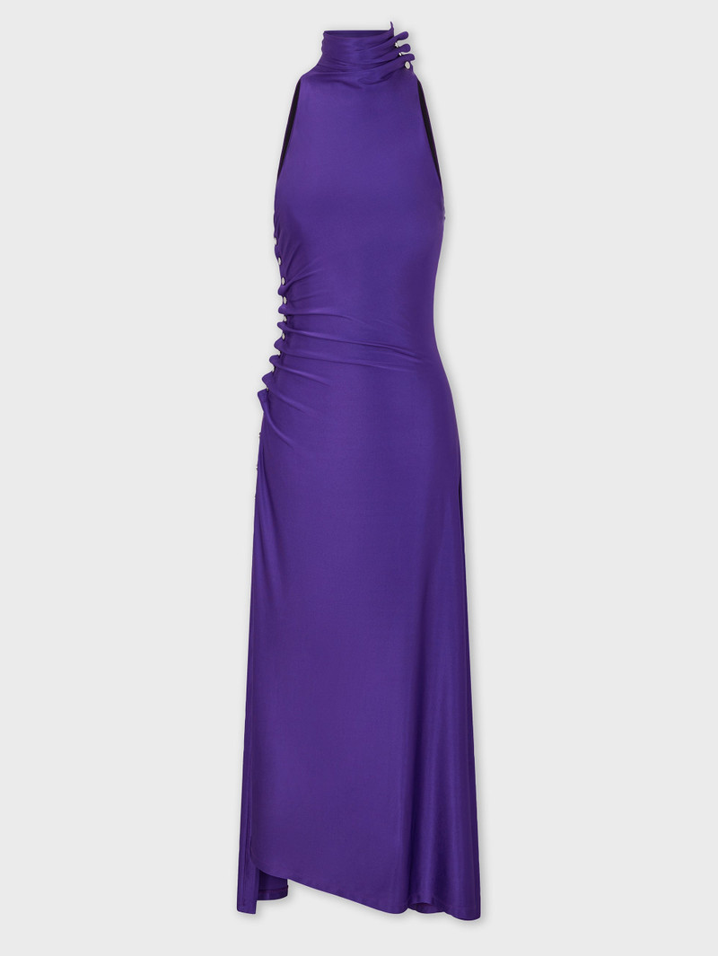 MIDI DRAPED JERSEY DRESS 1