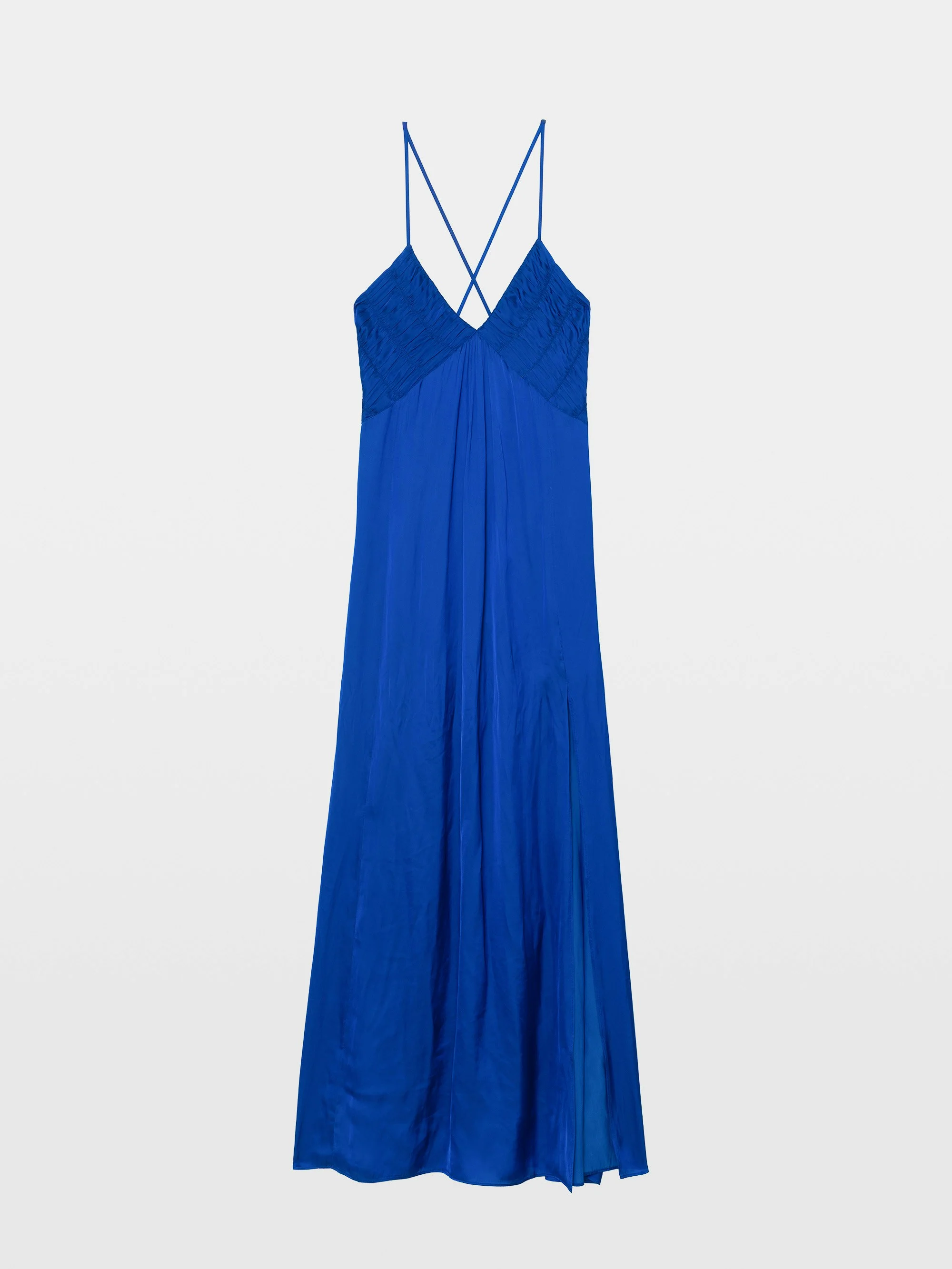 Rayonne Satin Dress - 1