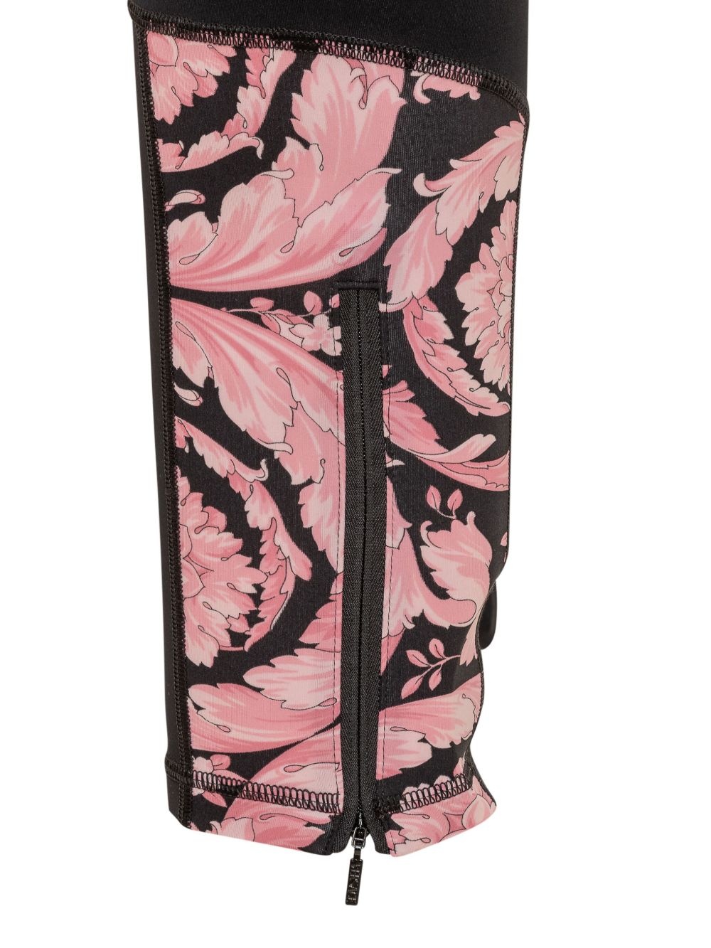 Barocco-print leggings - 4