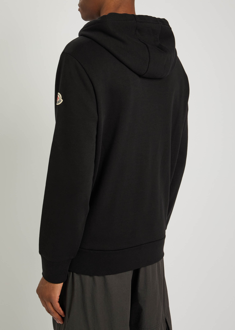 Moncler Logo Hooded Cotton-blend Sweatshirt - 3