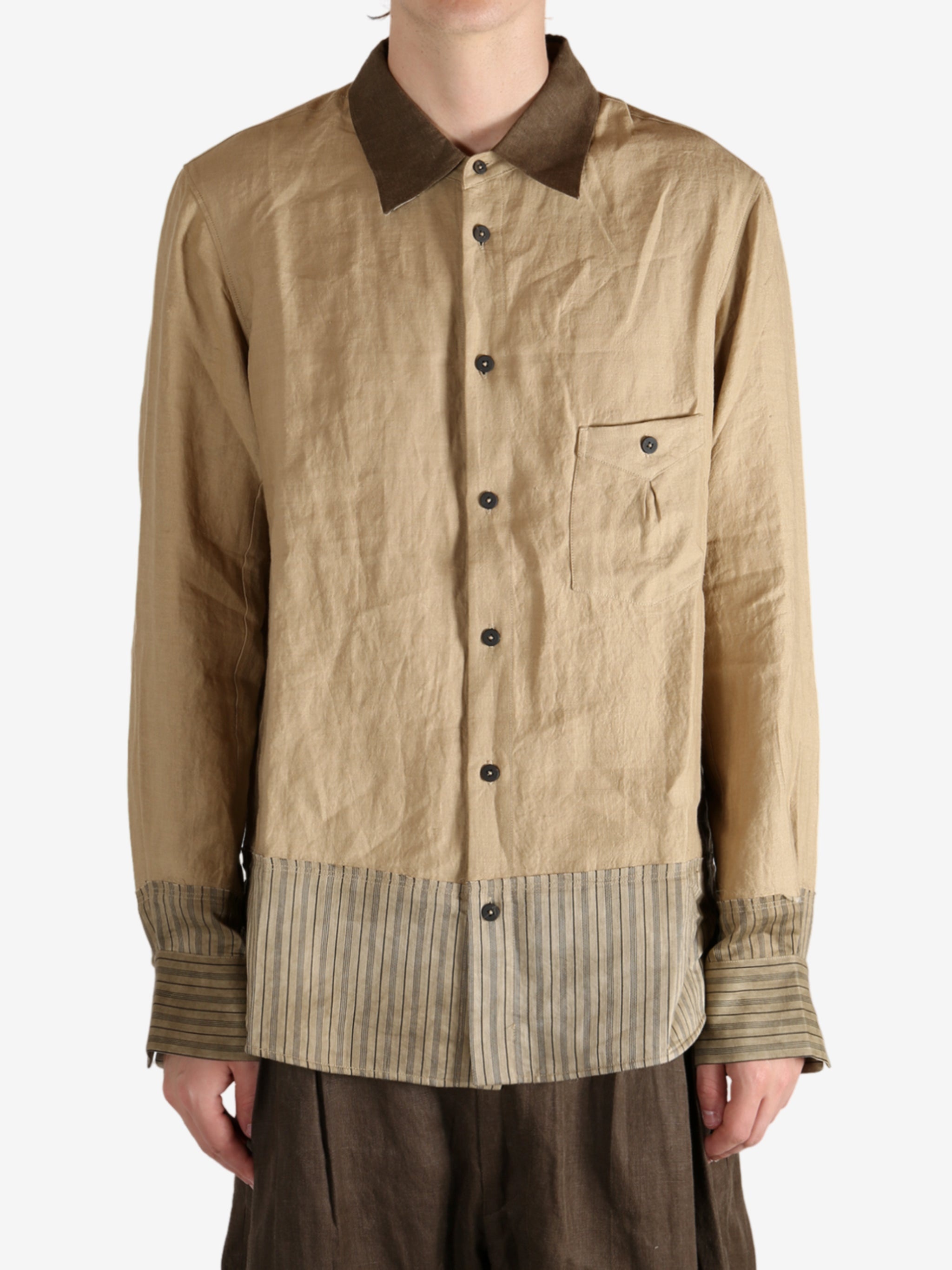ZIGGY CHEN - Men Classic Spread Collar Shirt - 1