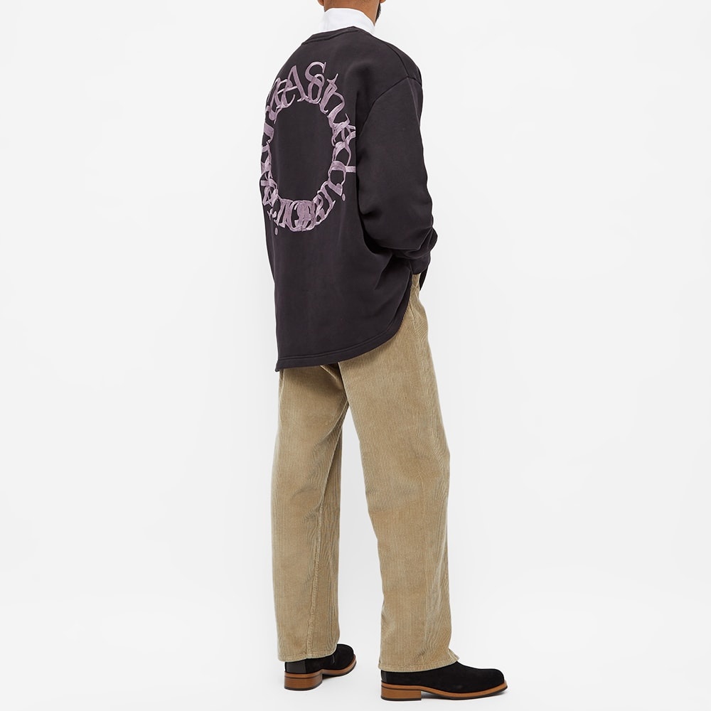 Acne Studios Fin Circle Logo Crew Sweat - 5