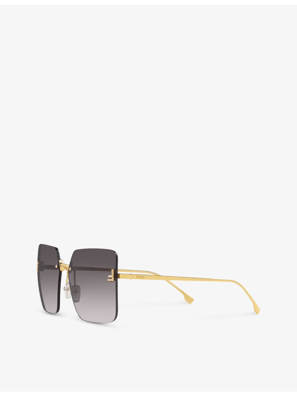 FE4082US square-frame metal sunglasses - 3