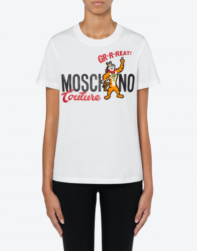 Moschino CHINESE NEW YEAR COTTON JERSEY T-SHIRT outlook