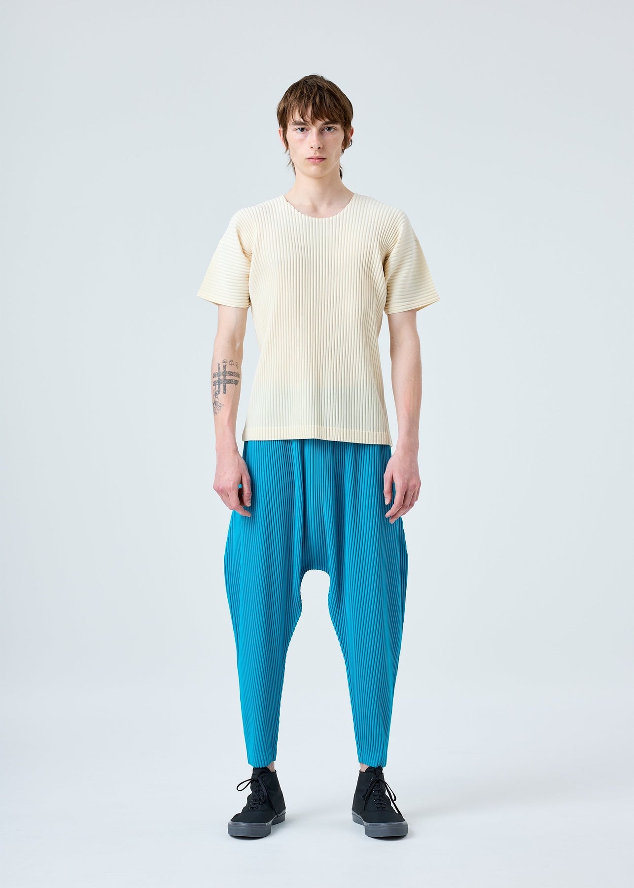 COLORFUL PLEATS BOTTOMS - 2