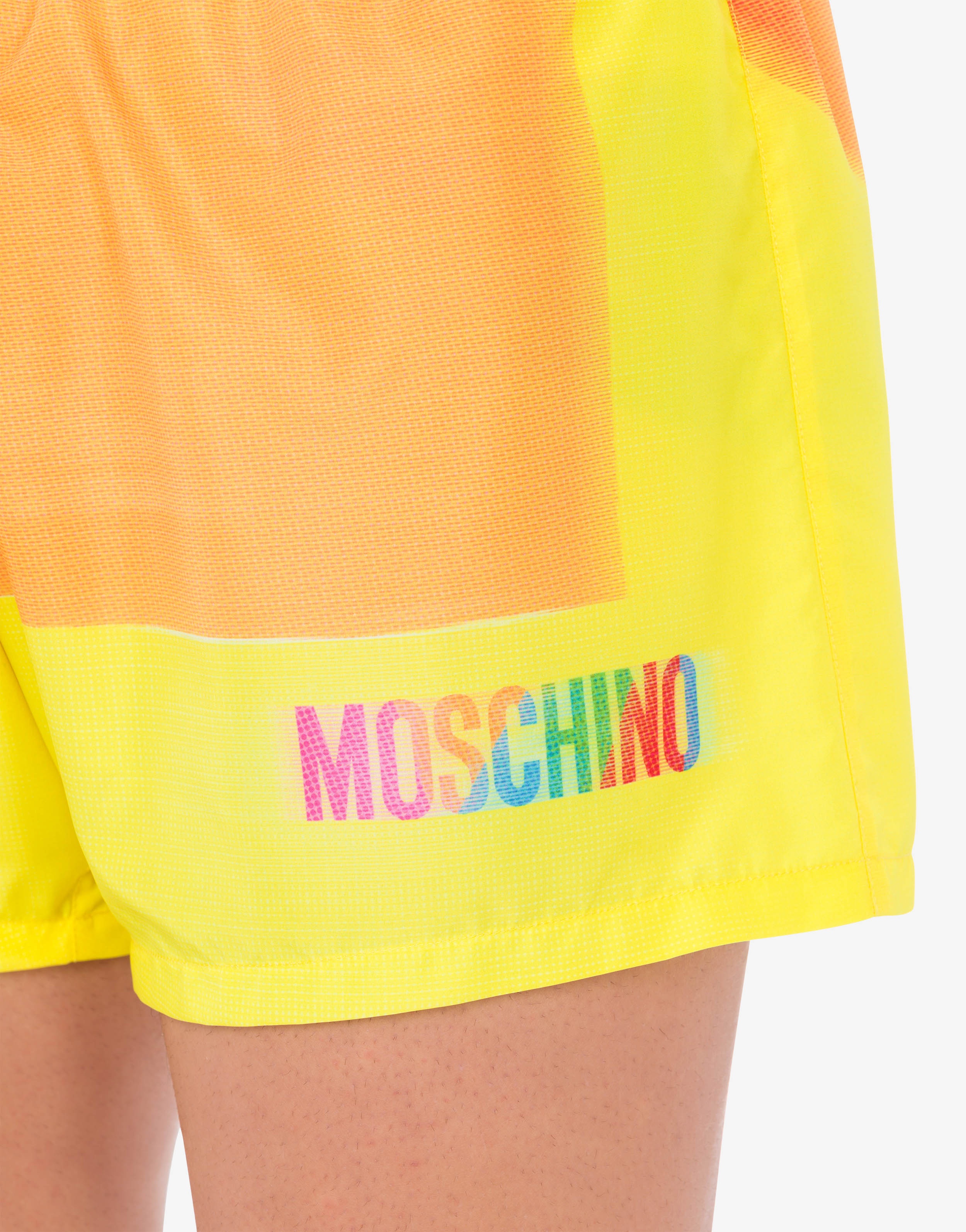 PROJECTION PRINT SWIM TRUNKS - 4