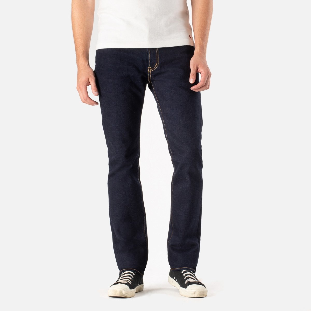 IGW-101D Ignition Works 19oz Stretch Denim Slim Fit Tapered Cut Jeans - Indigo - 2