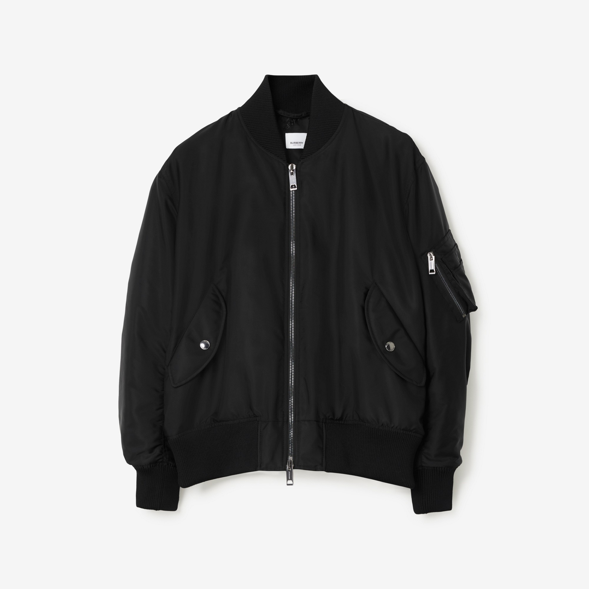Montage Print Nylon Bomber Jacket - 1