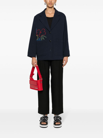 KENZO logo-patch trousers outlook