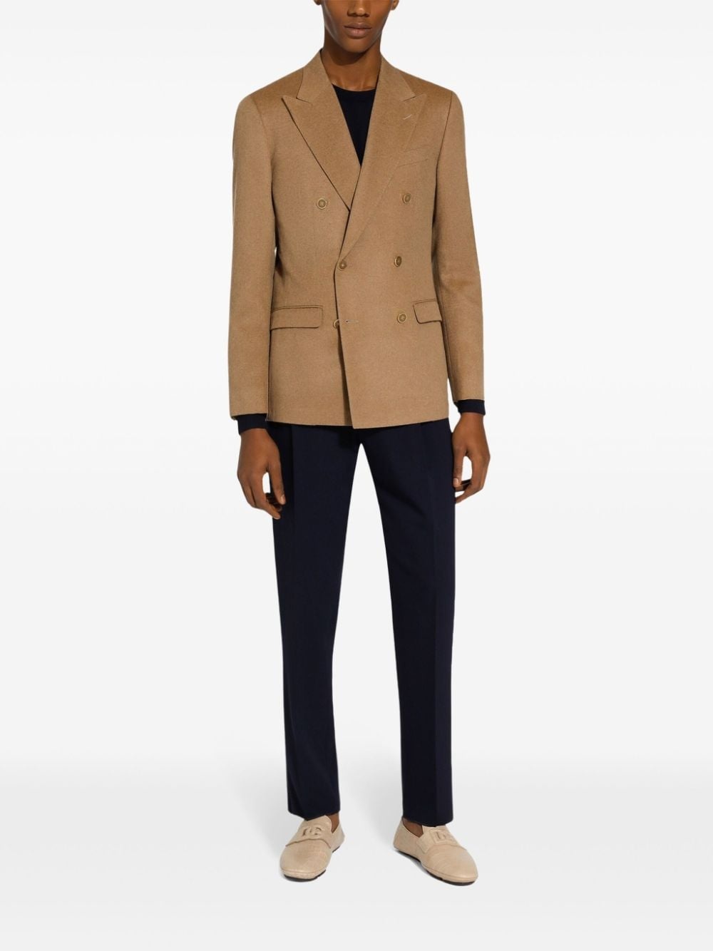 mid-rise tailored trousers - 2